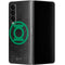 DC Comics Green Lantern Logo Black Background Galaxy Z Fold4 5G Skin